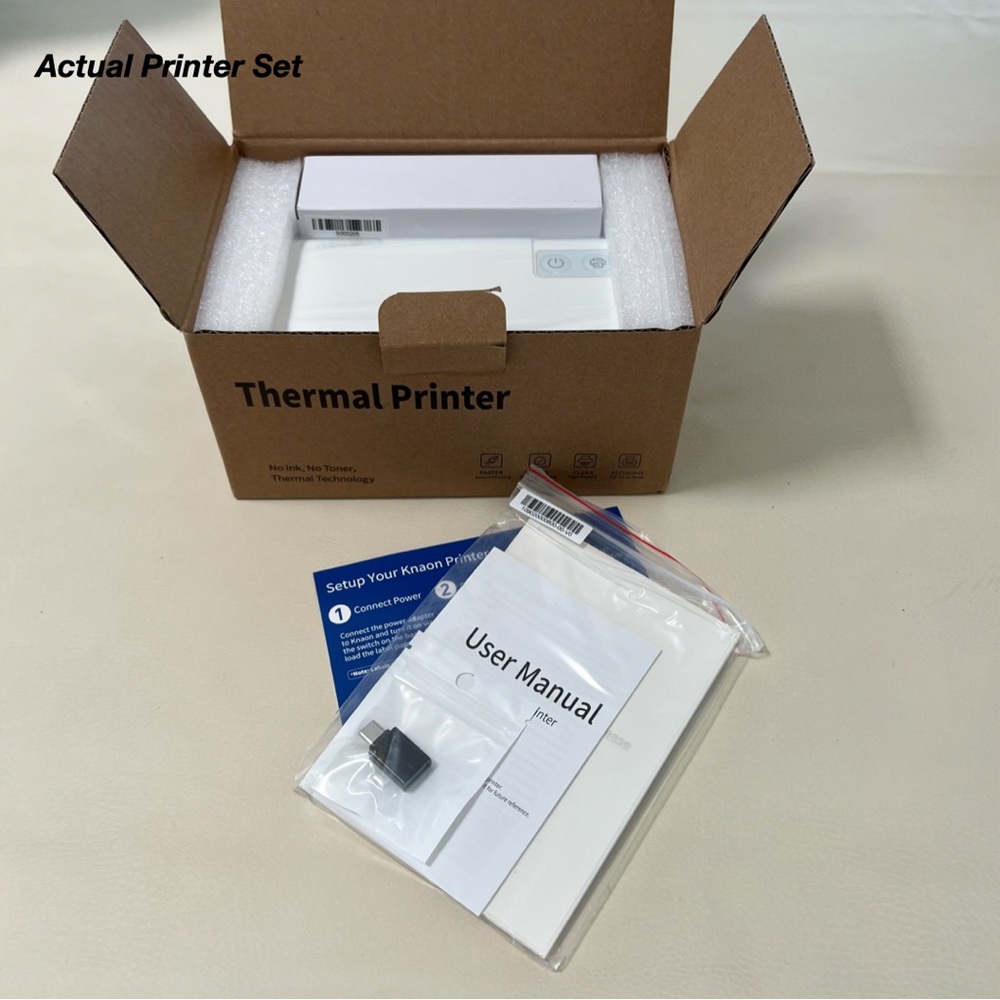 NWT: BT THERMAL PRINTER, SCALE & MICROPHONE/LIGHT TRIPOD (O/S) - Picture 12 of 14